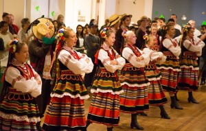 A display of Polish dancing.