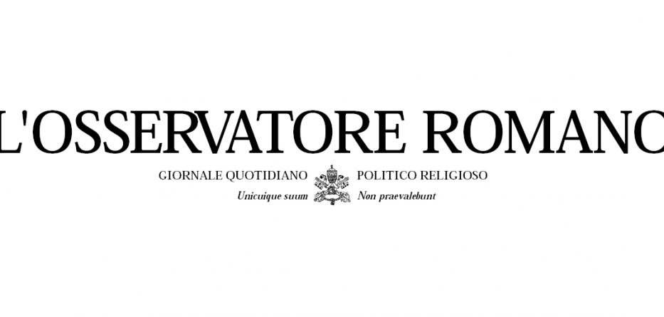 L’Osservatore Romano subscription a ‘sign of devotion to the Holy ...