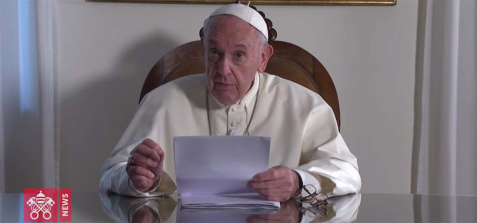 Pope Francis sends video message to UN Climate Action Summit - Catholic ...