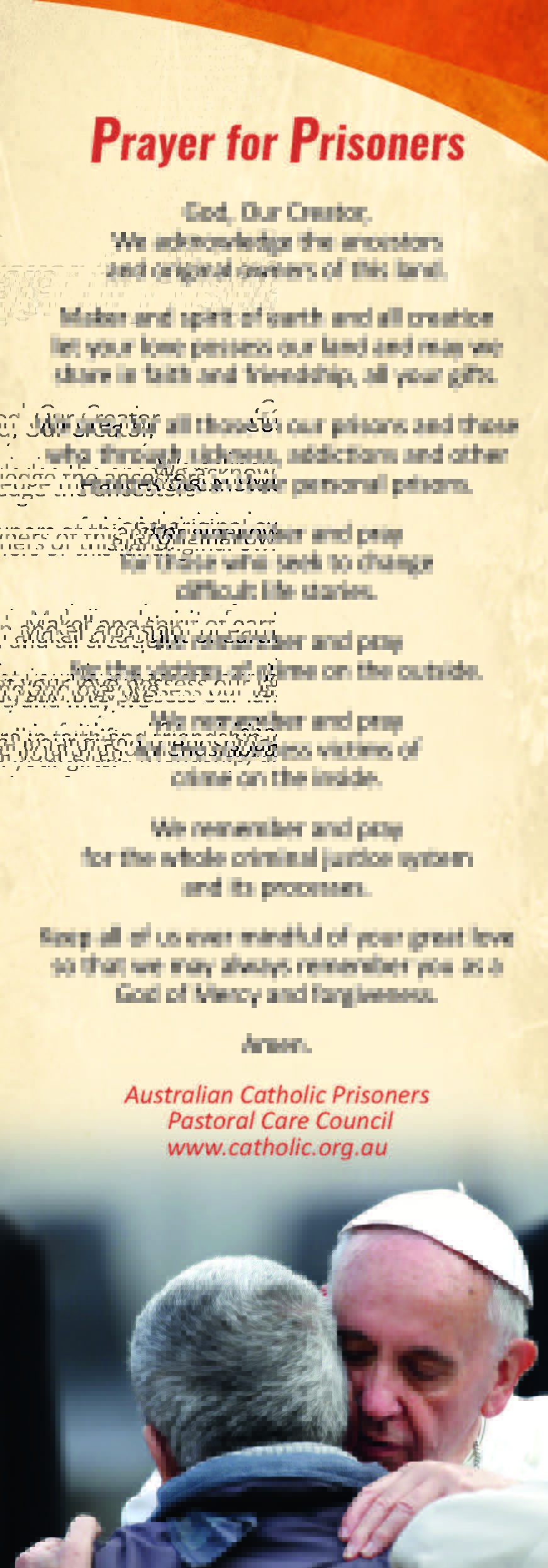 Attachment 2_Australian Prayer for Prisoners[2] Catholic Outlook