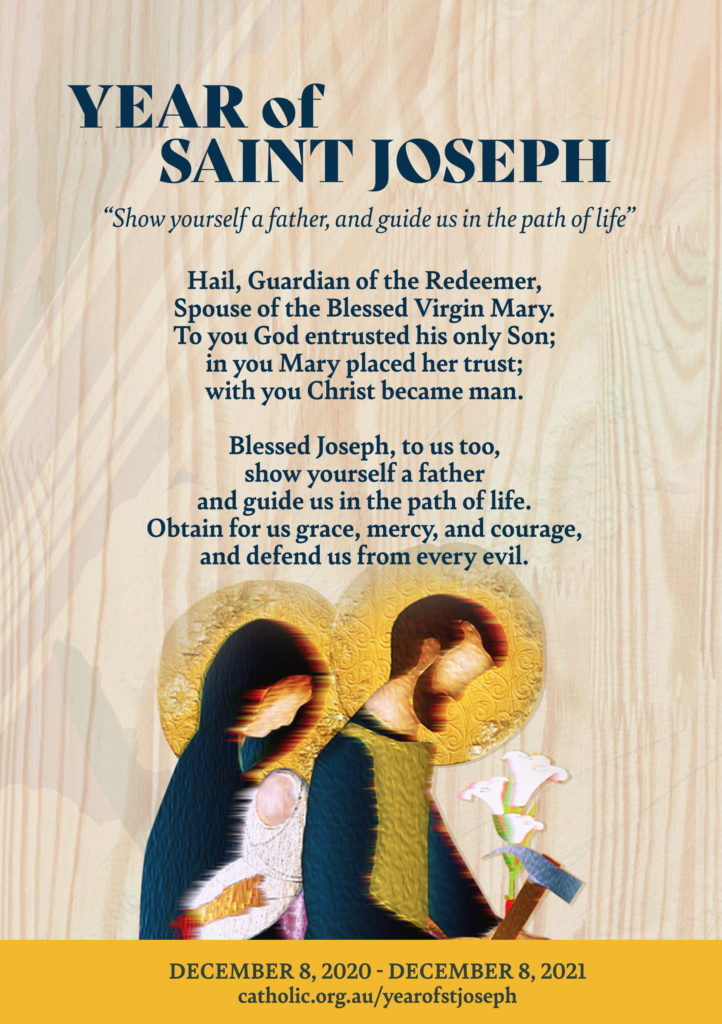 prayer card year of st joseph
