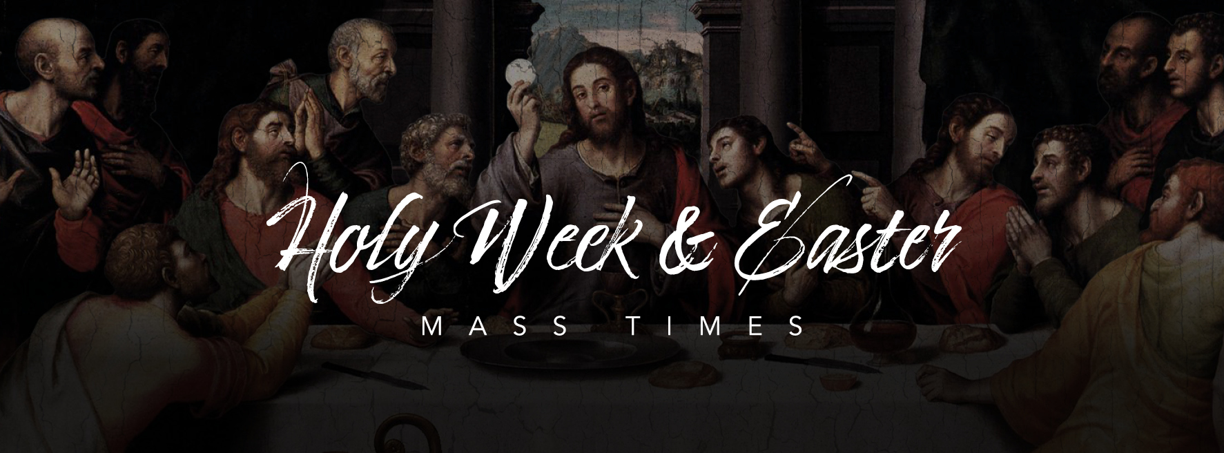 Holy Week Easter Mass Times Catholic Outlook