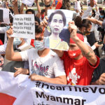 Anger in Myanmar