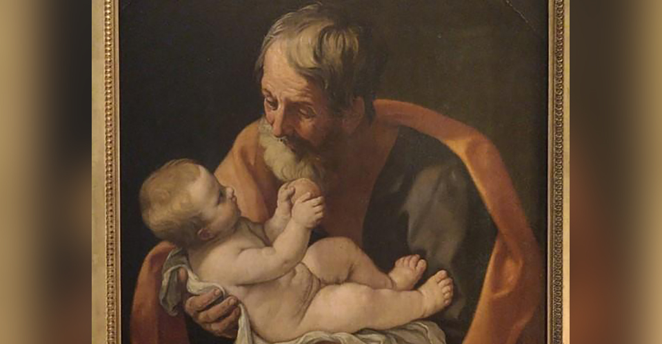 Painted Spaces Saint Joseph And The Christ Child By Guido Reni Catholic Outlook