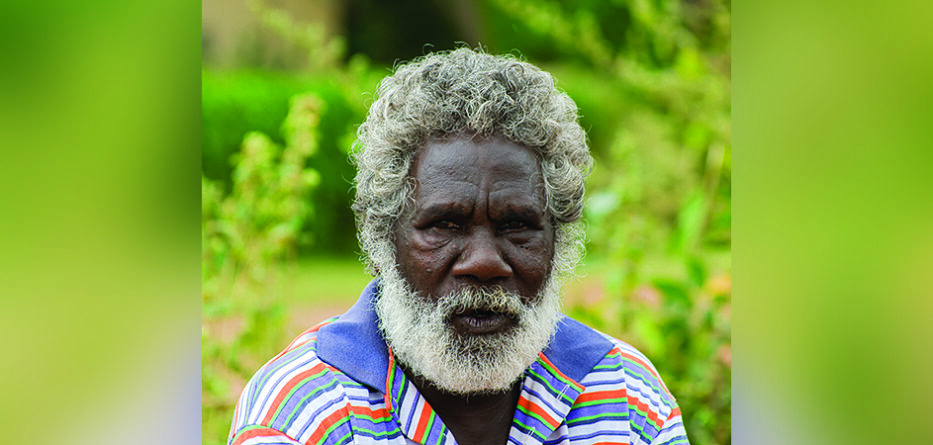 A stock image of an older Indigenous Australian