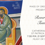 Join us for Tom Green’s ordination to the priesthood