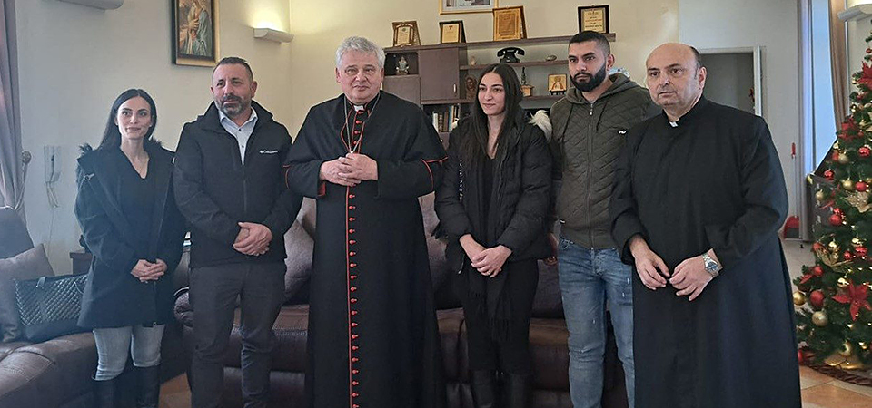 Cardinal Krajewski in Holy Land: ‘They told me about the hell in Gaza ...