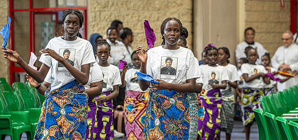 St Bakhita Mass celebrates joy and resilience of Sudanese Catholics 