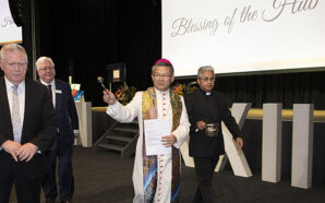 Bishop Vincent blesses the opening of new school hub at…