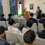 Senior Students at Wollemi College connect with Bishop Vincent