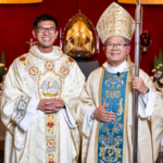 A Father at last: Menard Gaspi is ordained to the priesthood