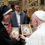 Pope to religious sisters: ‘A sad saint is a sad kind of saint’