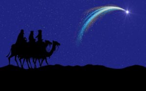 The Magi journey to visit baby Jesus. Image: Pixabay.