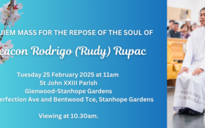 Vale Deacon Rodrigo (Rudy) Rupac.