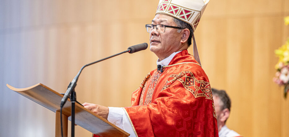 Bishop Vincent Long OFM Conv, Bishop of Parramatta. Image: Alphonsus Fok/Diocese of Parramatta,