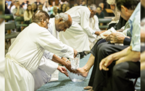 The Humility of Washing of the Feet at Holy Name…