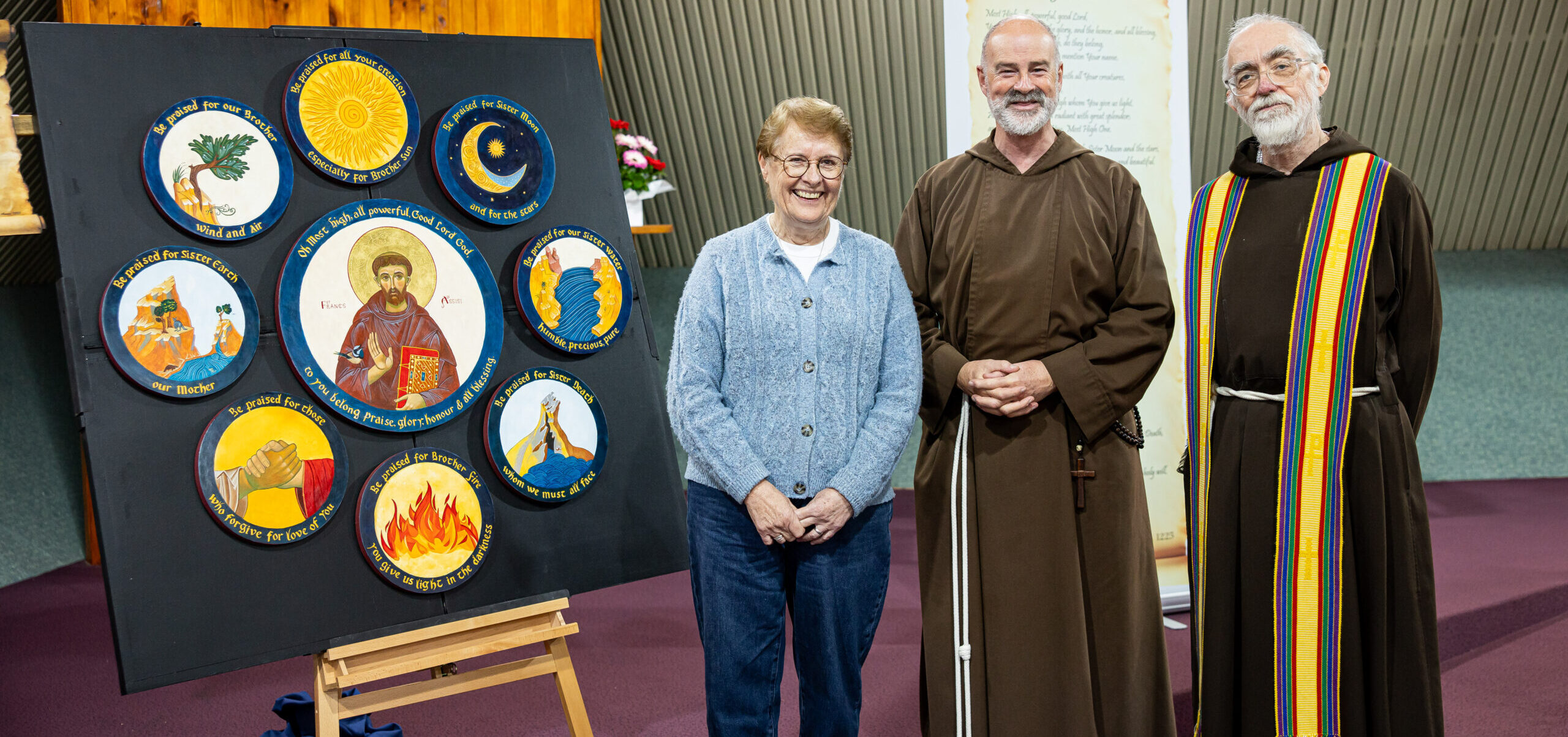 Franciscans unveil Icon celebrating creation and 10 years of Laudato Si’ 