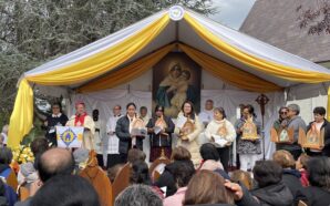 Mary Honoured at Mt Schoenstatt in May 