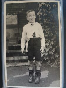 Fr Tim Hogan, as a young boy. Image: supplied.