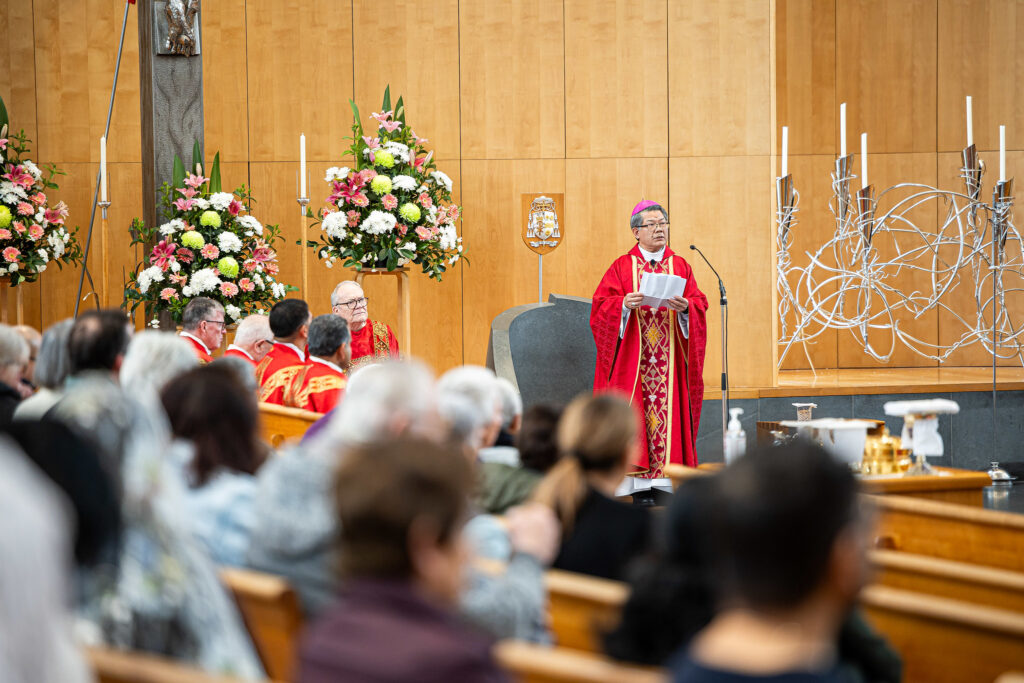 Bishop Vincent Long OFM Conv, Bishop of Parramatta. Image: Alphonsus Fok/Diocese of Parramatta.