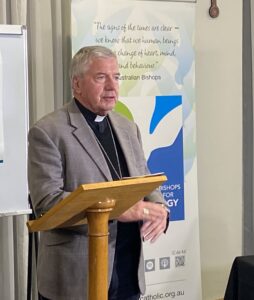 Archbishop of Canberra and Goulburn Christopher Prowse (opening prayer). Image: ABCB/supplied.