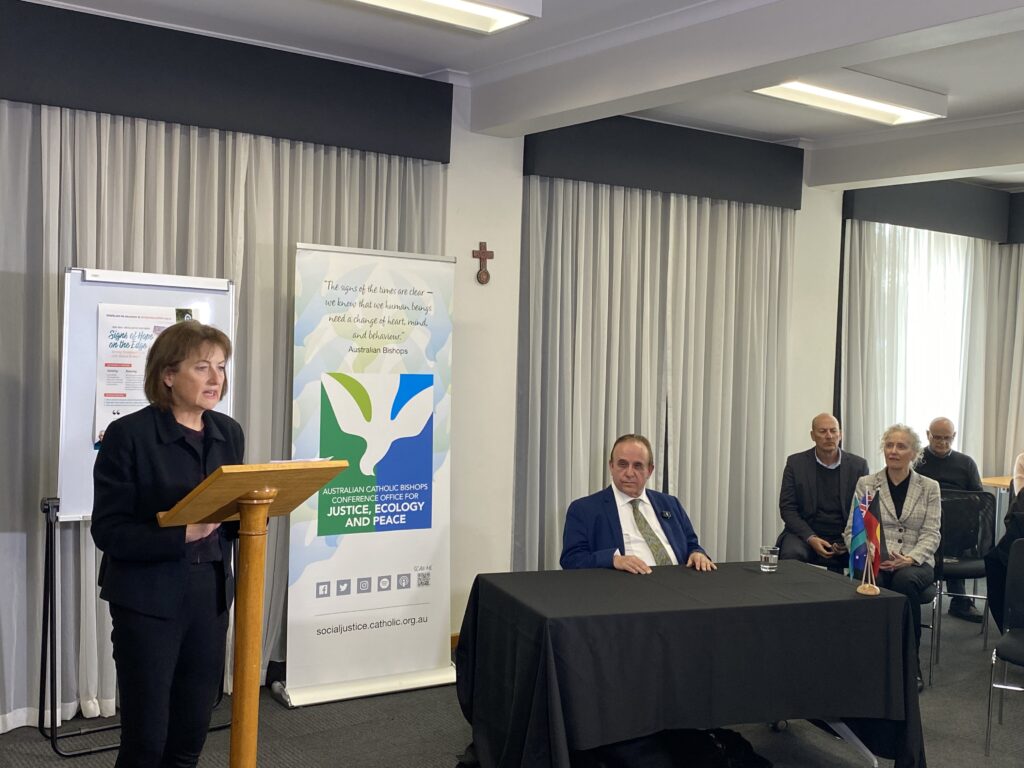 St Vincent de Paul Society national director for policy and research, Rose Beynon (who provided input to the statement). Image: ACBC/supplied.