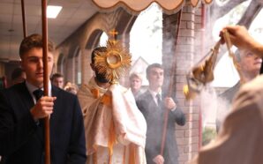 Campion College holds first Eucharistic Procession in years