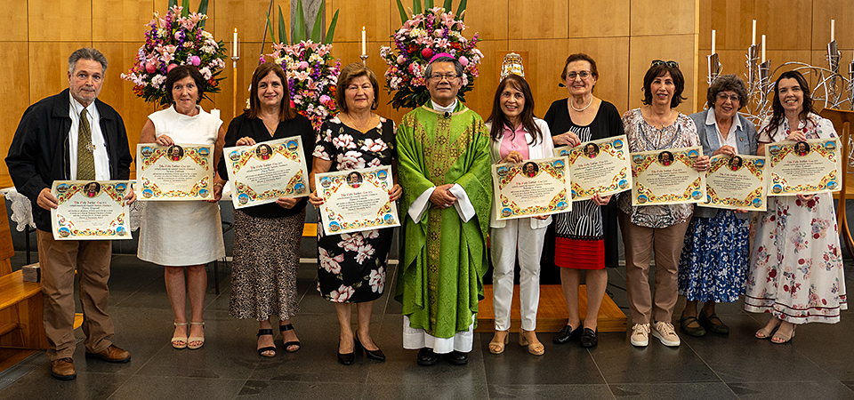 Heralds of the Good News recognised at annual Mass