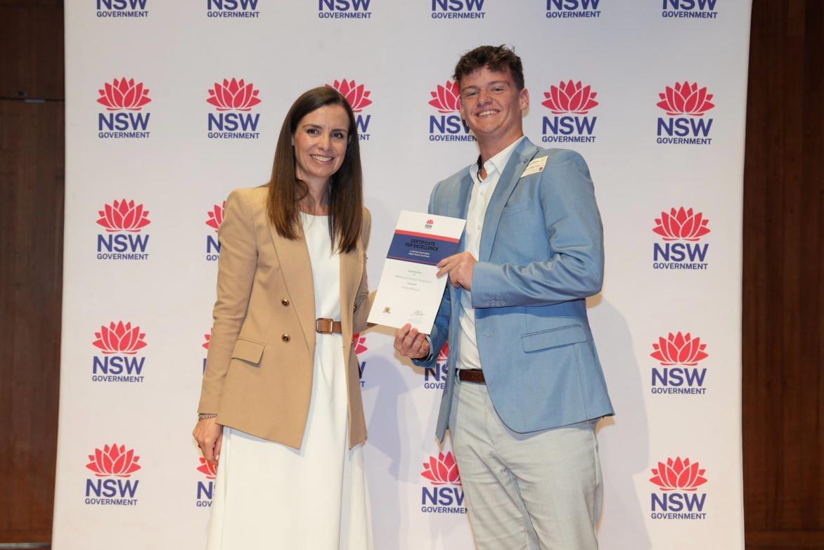 Nicholas McKewen, from Gilroy Catholic College, Castle Hill. Image: supplied/CSPD.