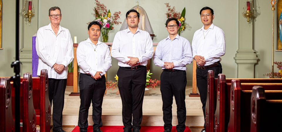 Seminarians deepen their commitment with vows for Admission to Candidacy