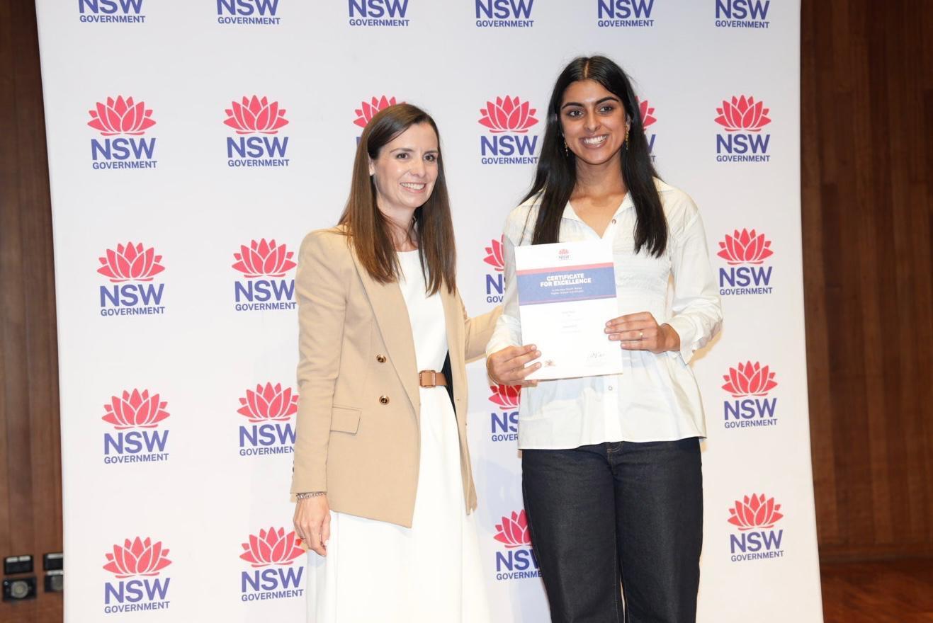 Mankirat Kaur from Santa Sophia Catholic College, Gables. Image: supplied/CSPD