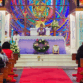 Fr Treesen Silva celebrates Mass. Image: Supplied/Roy Grafix.