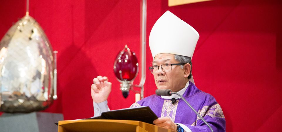 ‘New life from apparent defeat’: Bishop Vincent celebrates 30th anniversary Mass of the St Patrick’s Cathedral fire