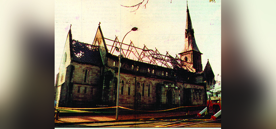 ‘Will the bell ever ring again?’: New video recalls Cathedral fire 30 years on 