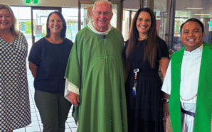 A tri-school Mass at Holy Spirit Parish St Clair. Image: supplied.