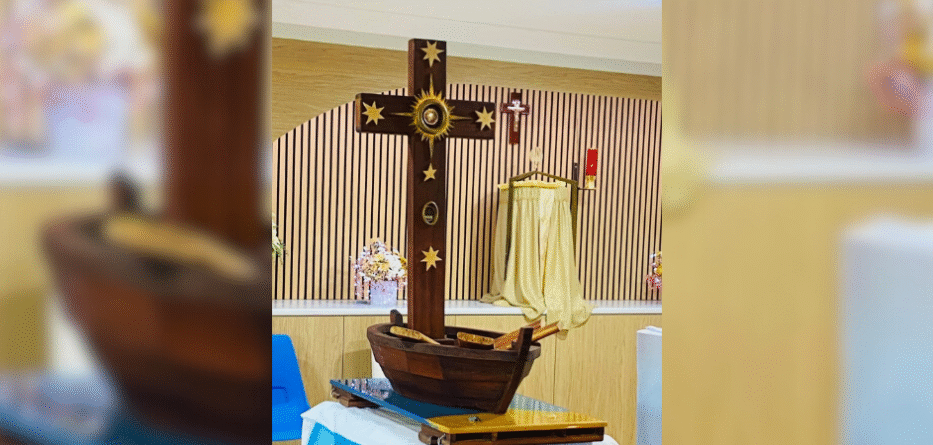 The Migrant Jubilee Cross in Western Sydney. Image: supplied.