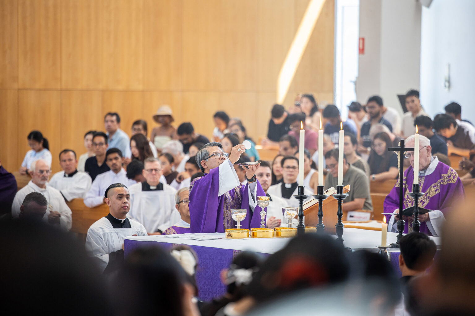 Answering the Call: 10 new seminarians welcomed to the Holy Spirit ...