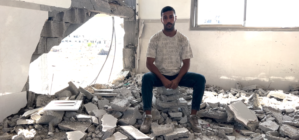 Project Compassion stands with Ahmad as he serves amid the Gaza conflict