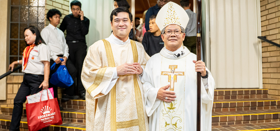 “Here I am, Lord” A Joyful celebration of Luke Huynh’s Ordination to the Diaconate 