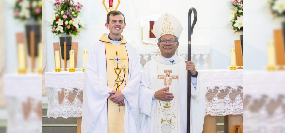 ‘Writing a new chapter’: Bishop Vincent installs new Parish Priest at St Marys
