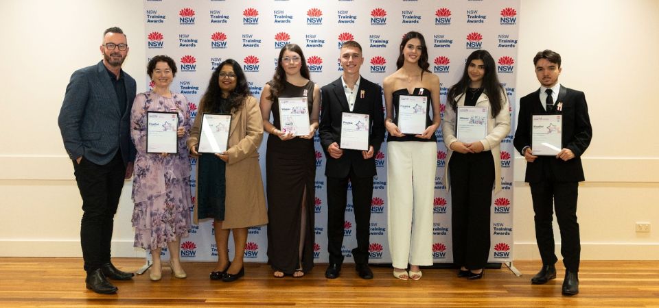 CSPD students turn passion into success at NSW Training Awards