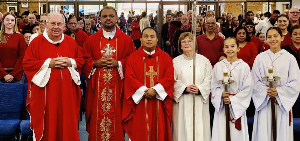 ‘A great feast day’: Holy Spirit Parish celebrates the miracle of Pentecost