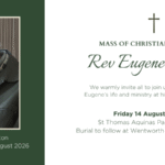 The death of our Blue Mountains Hermit, Fr Eugene Stockton