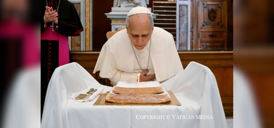 ‘A quiet representative’: Pope Leo celebrates his birthday with a visit to the library