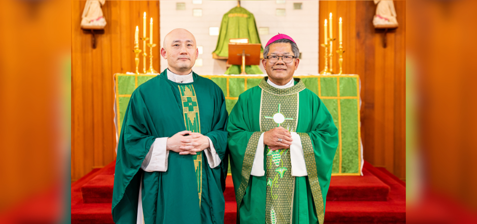 A baton of faith: Fr Pio Jang begins a new chapter at St John Vianney 