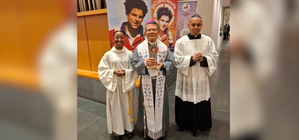 ‘Youthful zeal’ of St Carlo’s heart draws faithful from across the Diocese  